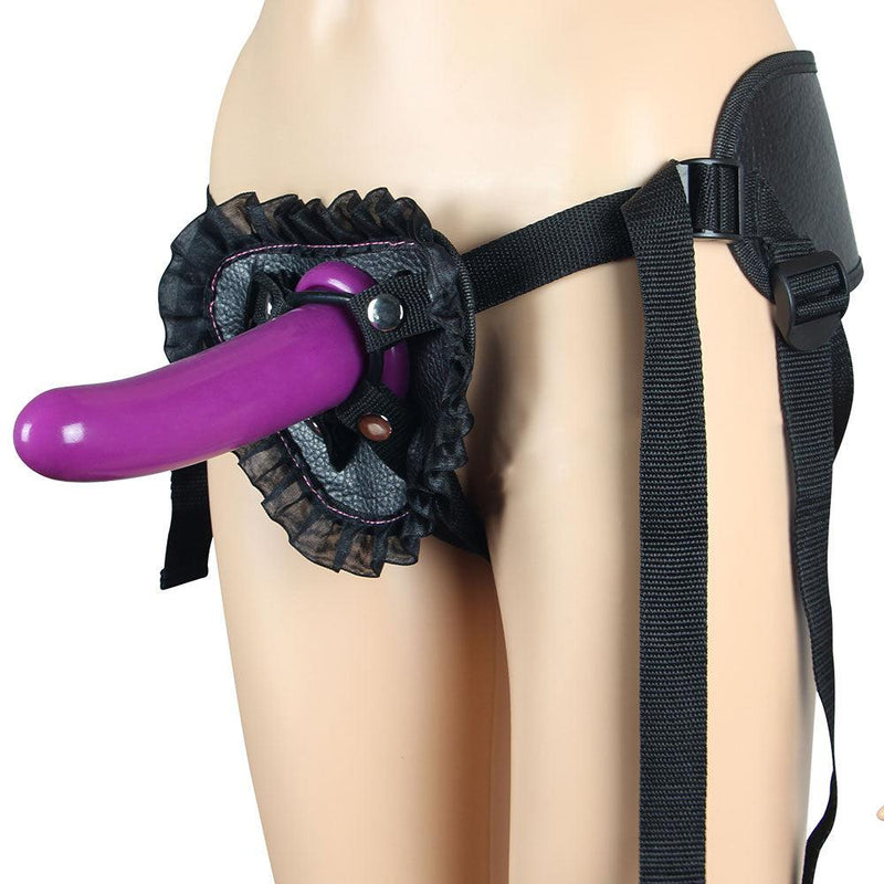 LoveToy - Holy Dong Jelly Dildo Van vloeibare Siliconen 15.5 cm - Paars-Erotiekvoordeel.nl