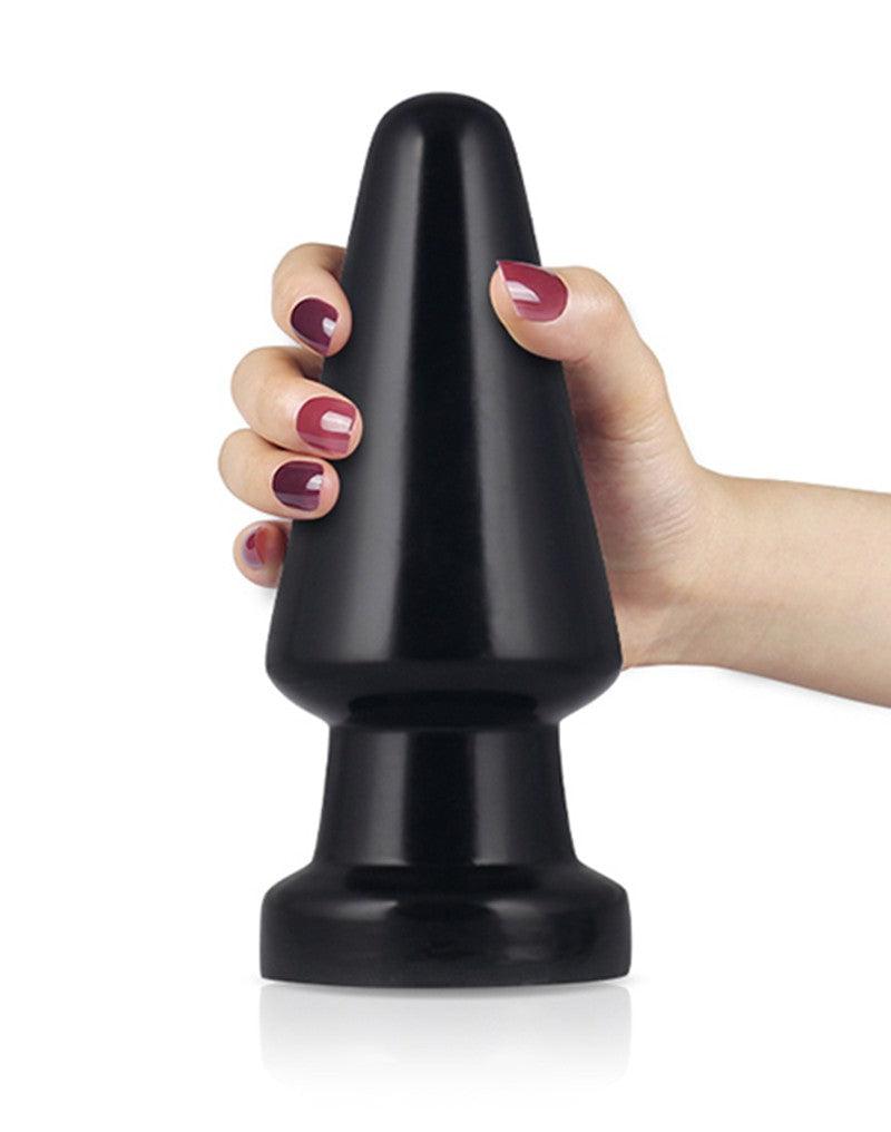 LoveToy - Anal Shocker - King Size Buttplug - Zwart-Erotiekvoordeel.nl