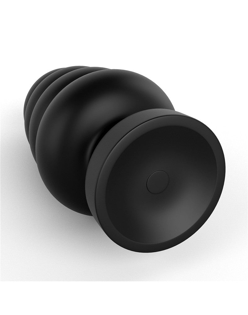 LoveToy - Anal Cracker - King Size Vibrerende Buttplug - 18 cm - Zwart-Erotiekvoordeel.nl
