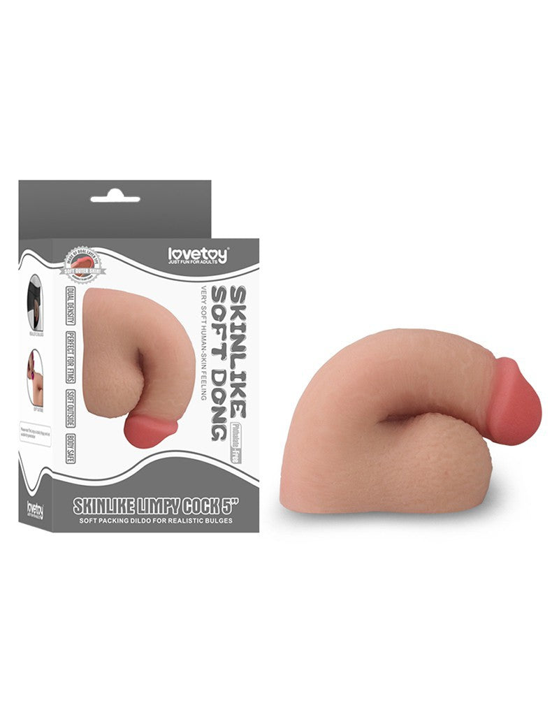 LoveToy - Levensechte Slappe Penis - Limpy Cock - 12 cm - Lichte Huidskleur-Erotiekvoordeel.nl