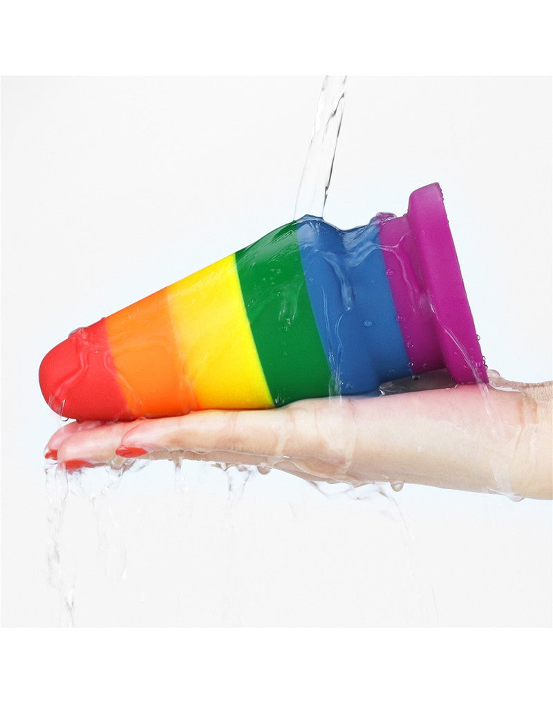 LoveToy - Rainbow Pride - Buttplug - 15 cm-Erotiekvoordeel.nl