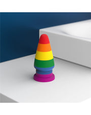 LoveToy - Rainbow Pride - Buttplug - 15 cm-Erotiekvoordeel.nl