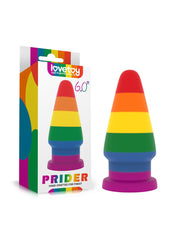 LoveToy - Rainbow Pride - Buttplug - 15 cm-Erotiekvoordeel.nl