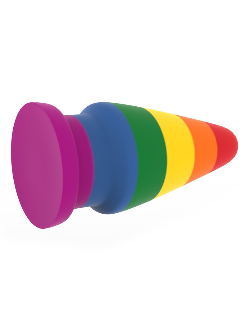 LoveToy - Rainbow Pride - Buttplug - 15 cm-Erotiekvoordeel.nl