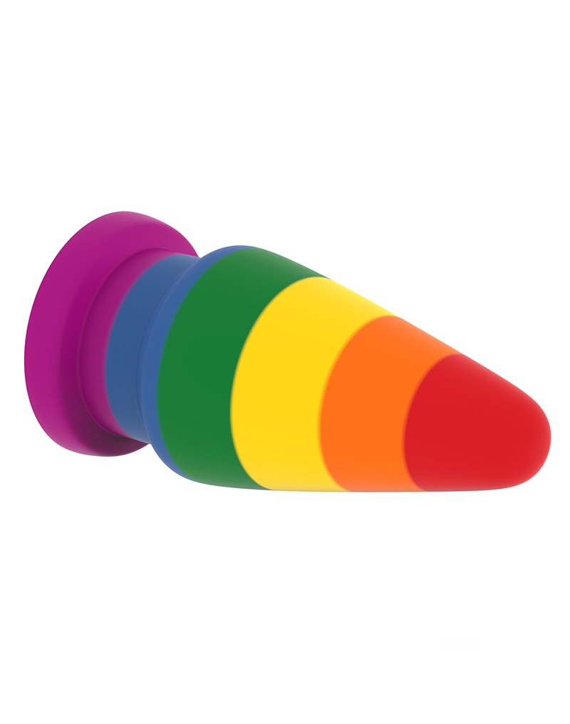 LoveToy - Rainbow Pride - Buttplug - 15 cm-Erotiekvoordeel.nl