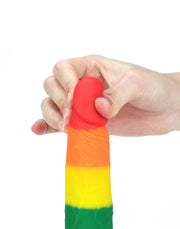 LoveToy - Rainbow Pride Dildo 18.5 cm-Erotiekvoordeel.nl