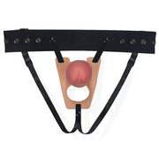 LoveToy - Rodeo - Holle Strap On Dildo - 21 cm - Lichte Huidskleur-Erotiekvoordeel.nl