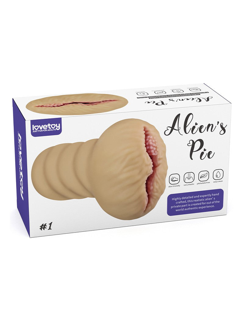 LoveToy - Alien's Pie 1 - Stroker Masturbator - Lichte Huidskleur-Erotiekvoordeel.nl
