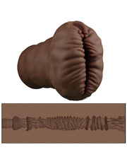 LoveToy - Alien's Pie 2 - Stroker Masturbator - Donkere Huidskleur-Erotiekvoordeel.nl