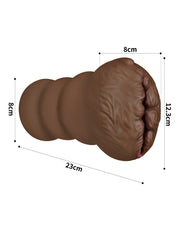 LoveToy - Alien's Pie 3 - Stroker Masturbator - Donkere Huidskleur-Erotiekvoordeel.nl