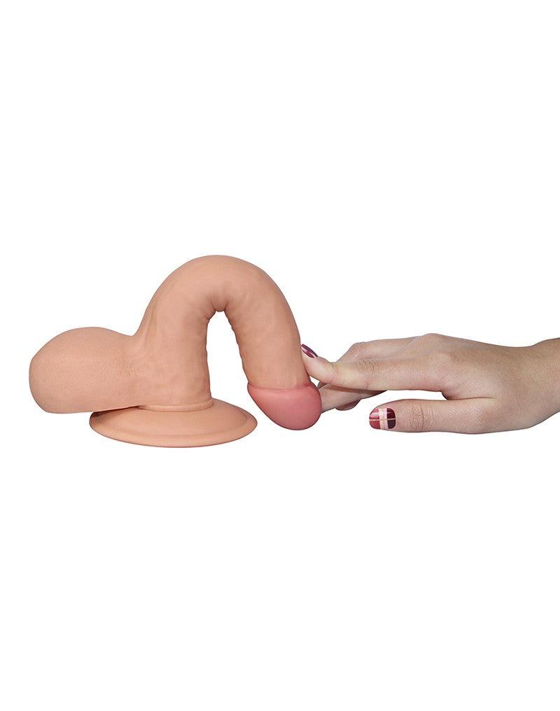 LoveToy - The Ultra Soft Dude - Realistische Dildo - 19 x 4 cm-Erotiekvoordeel.nl