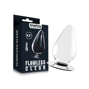 LoveToy - Flawless - Transparante Buttplug - 11.5 x 6 cm-Erotiekvoordeel.nl