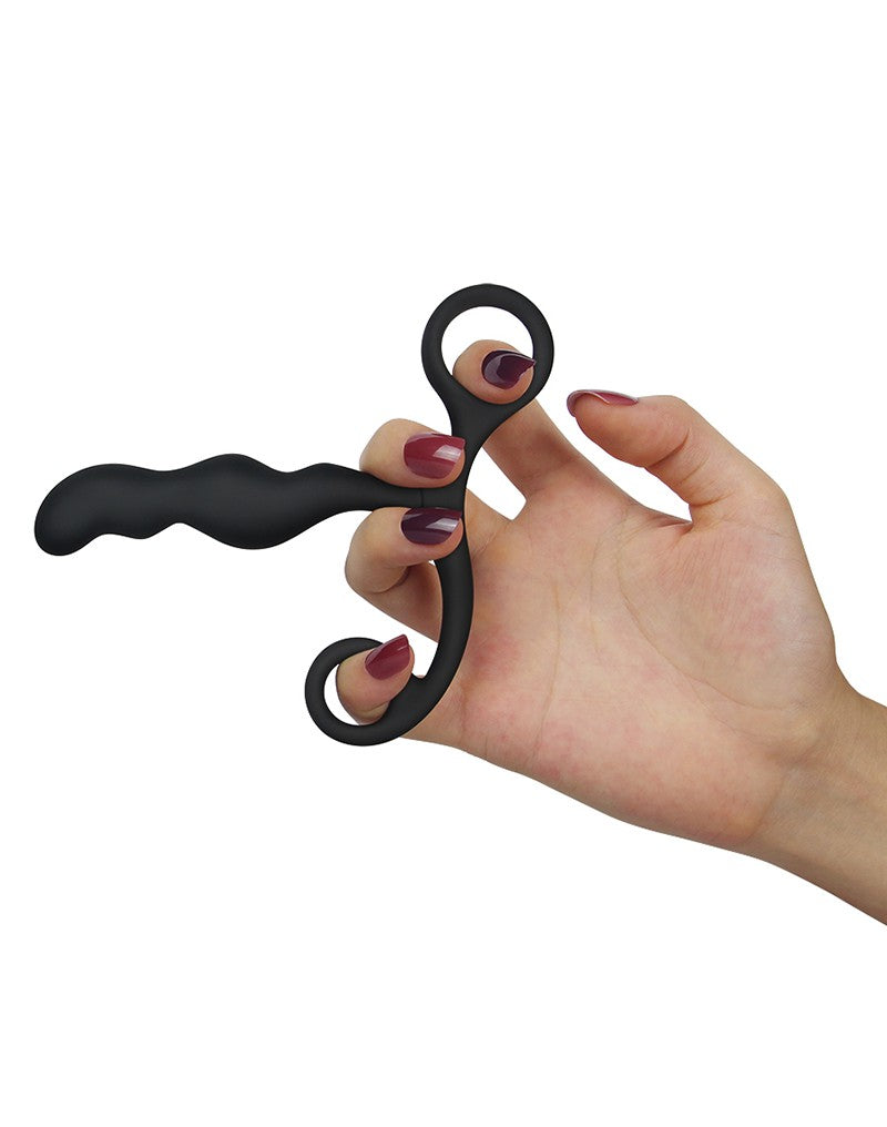 LoveToy - Ultimate P-spot Teaser - Prostaat Dildo - Zwart-Erotiekvoordeel.nl