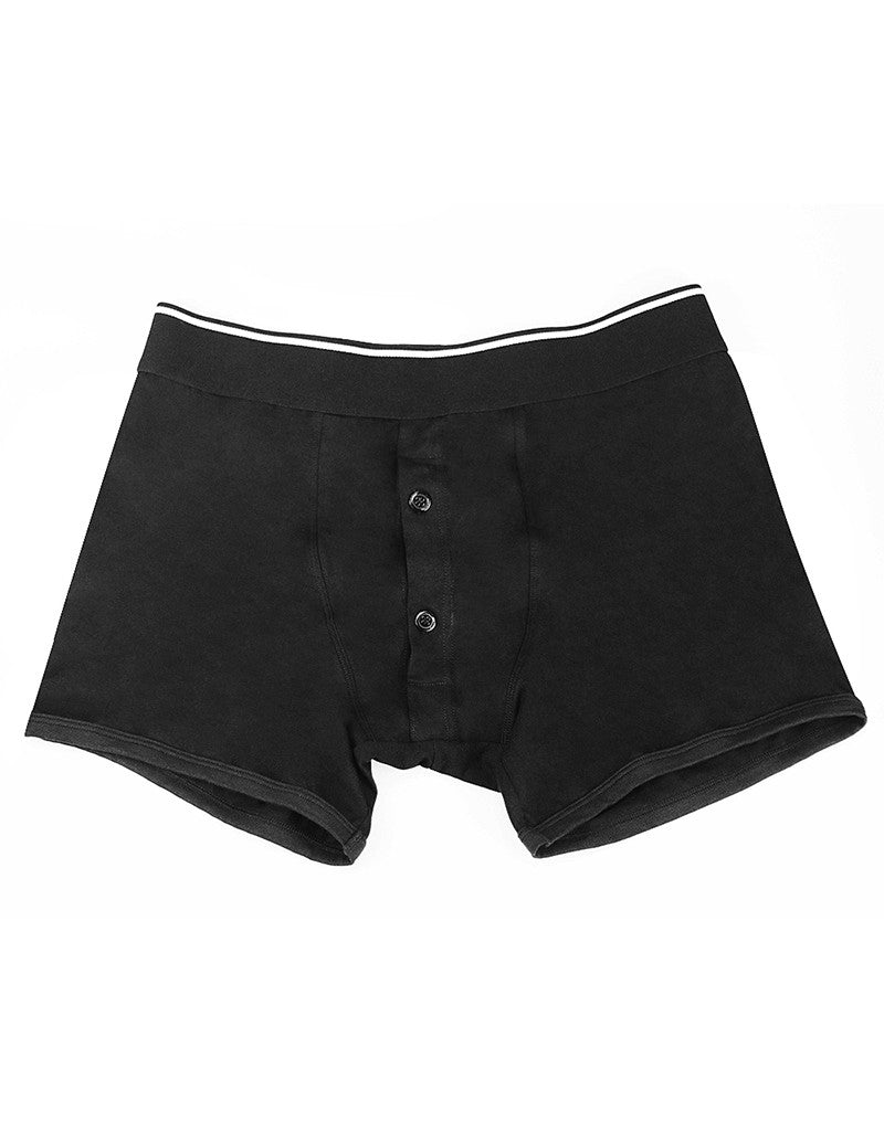 LoveToy - Unisex Strap-on Short - Zwart-Erotiekvoordeel.nl