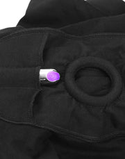 LoveToy - Unisex Strap-on Short - Zwart-Erotiekvoordeel.nl