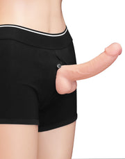 LoveToy - Unisex Strap-on Short - Zwart-Erotiekvoordeel.nl