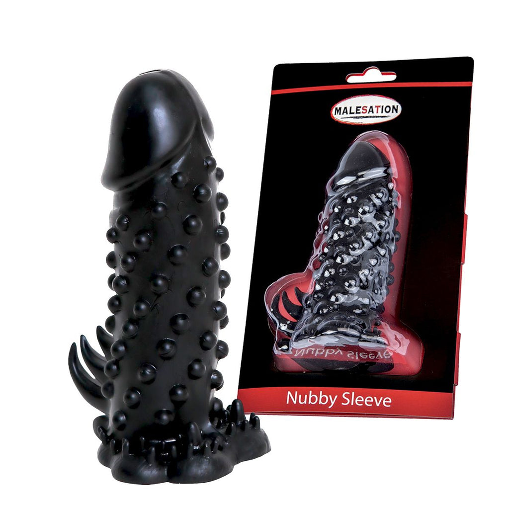 Malesation - Penishlle mit Nieten - Nubby Sleeve - Schwarz Erotiekvoordeel.nl Malesation - Penishlle mit Nieten - Nubby Sleeve - Schwarz Erotiekvoordeel.nl