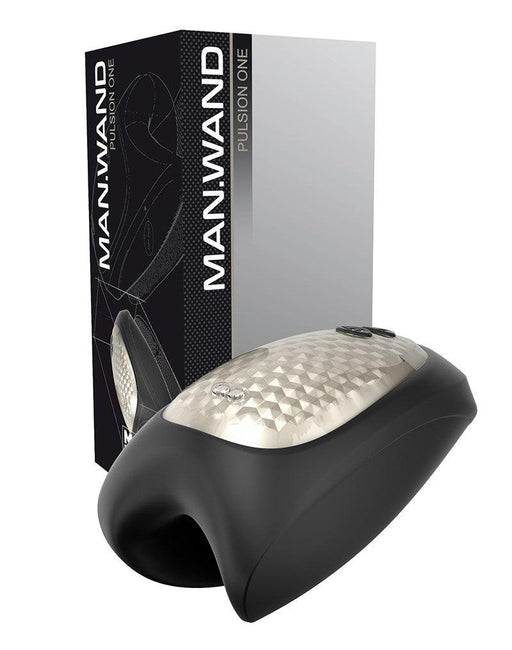 ManWan - Man. Wand Pulsion One Masturbator - Black-Erotiekvoordeel.nl