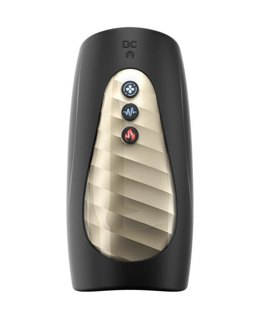 ManWan - Man.Wand Pump One Masturbator - Black-Erotiekvoordeel.nl