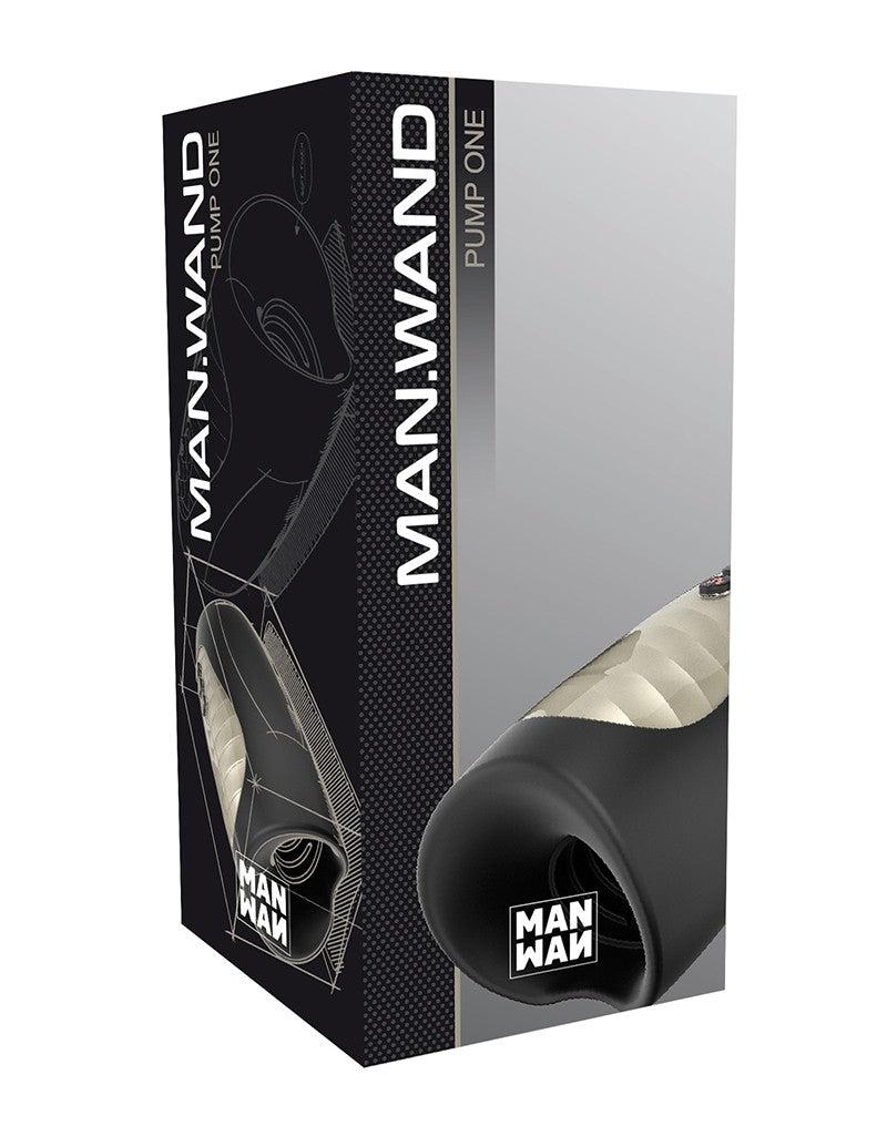 ManWan - Man.Wand Pump One Masturbator - Noir-Erotiekvoordeel.nl