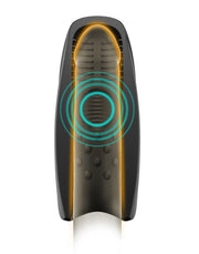 ManWan - Man.Wand Pulsion One Masturbator - Zwart-Erotiekvoordeel.nl