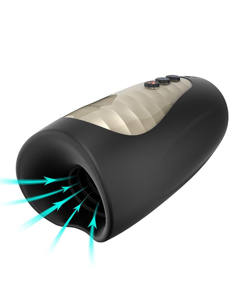 ManWan - Man.Wand Pump One Masturbator - Zwart-Erotiekvoordeel.nl