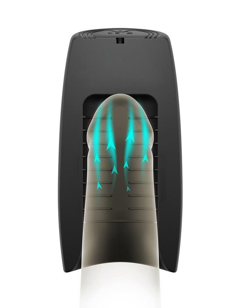 ManWan - Man.Wand Pump One Masturbator - Zwart-Erotiekvoordeel.nl