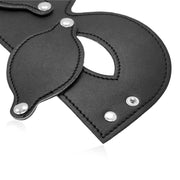 Masker Met oogklepjes - Zwart-Erotiekvoordeel.nl
