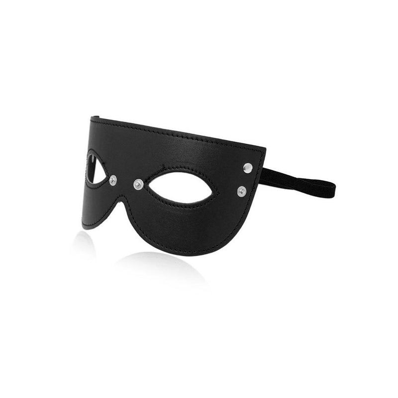 Masker Met oogklepjes - Zwart-Erotiekvoordeel.nl