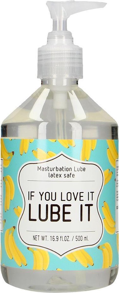 Masturbation Lube IF YOU LOVE IT LUBE IT - 500 ml-Erotiekvoordeel.nl