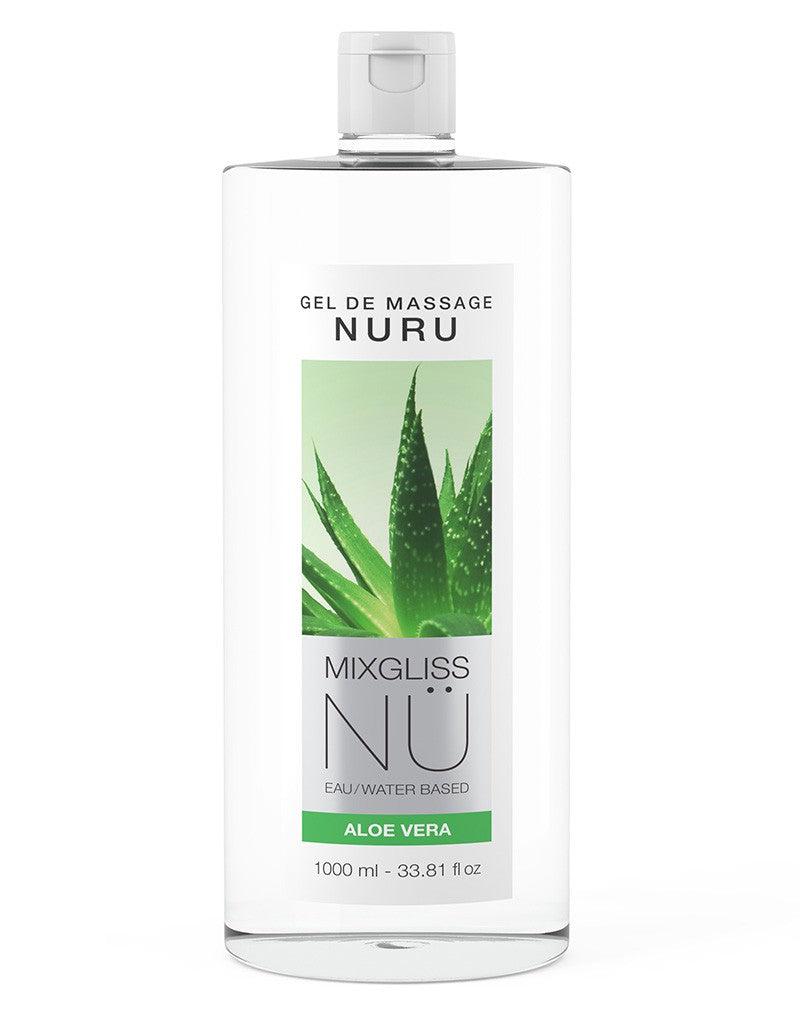 Mixgliss - NU Aloe Vera - 2 w 1: żel do masażu i lubrykant na bazie wody - Erotiekvoordeel.nl
