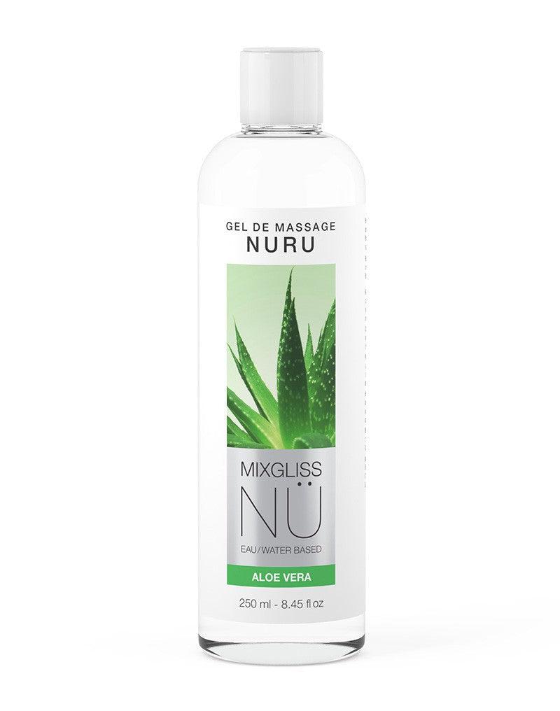 Mixgliss - NU Aloe Vera - żel do masażu 2 w 1 i lubrykant na bazie wody-Erotiekvoordeel.nl