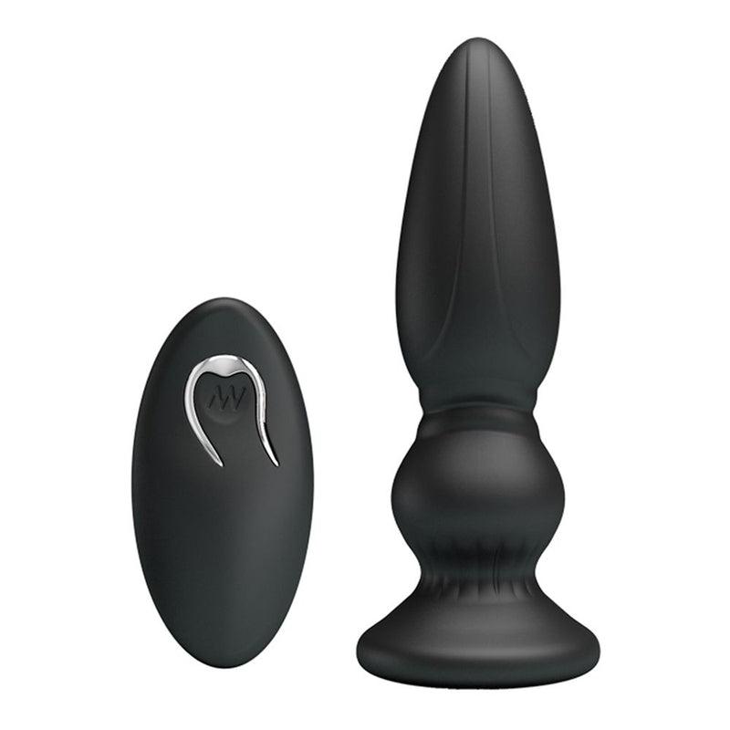 Mr. Play - Vibrierender Analplug mit Fernbedienung - Buttplug Extra-Erotiekvoordeel.nl