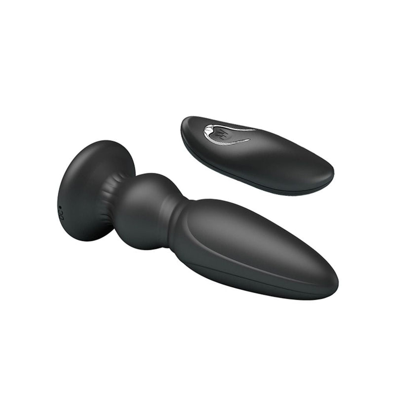 Mr. Play - Vibrierender Analplug mit Fernbedienung - Buttplug Extra-Erotiekvoordeel.nl
