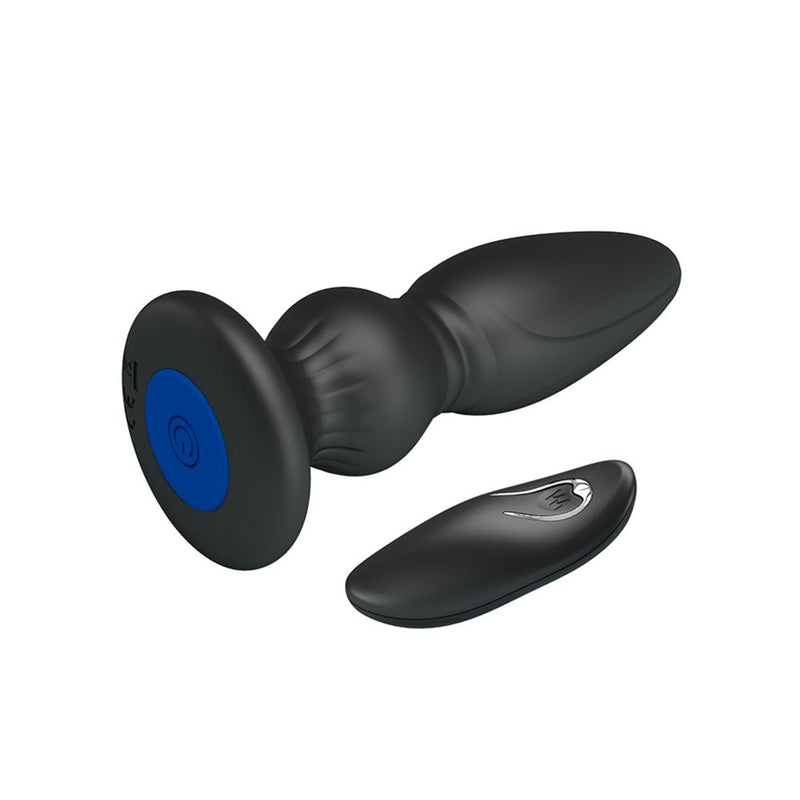 Mr. Play - Vibrierender Analplug mit Fernbedienung - Buttplug Extra-Erotiekvoordeel.nl