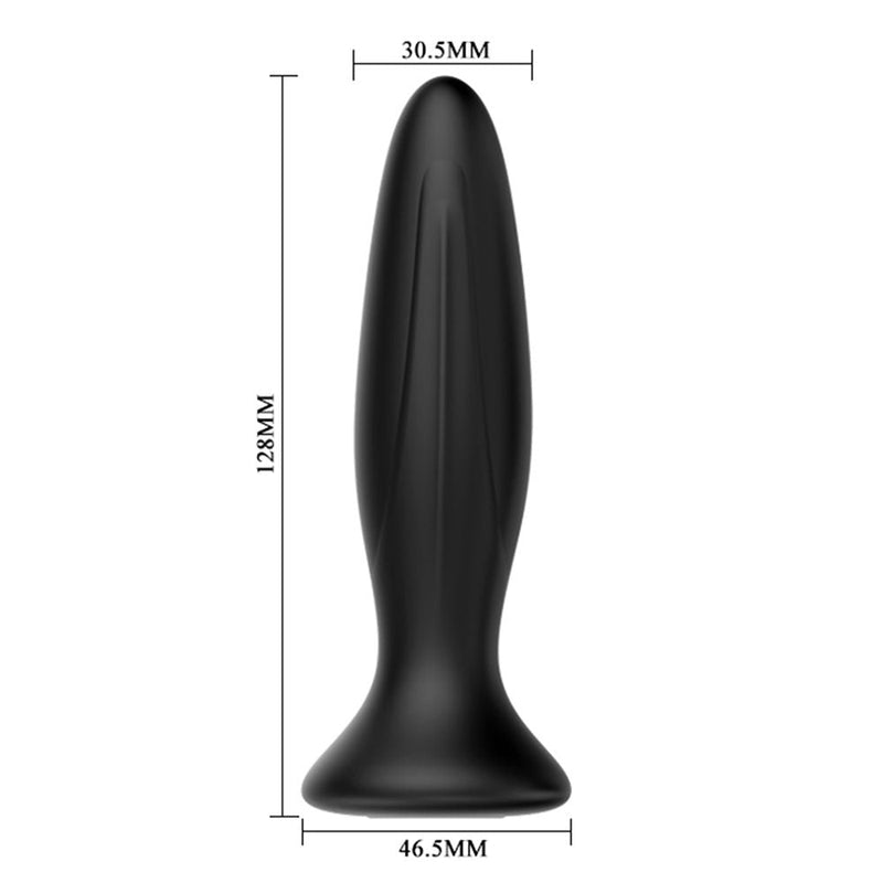 Mr. Play - Vibrerende Oplaadbare Anaal Plug - Buttplug Special-Erotiekvoordeel.nl