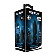 Mr. Play - Vibrerende Anaal plug Met Afstandsbediening - Buttplug Extra-Erotiekvoordeel.nl