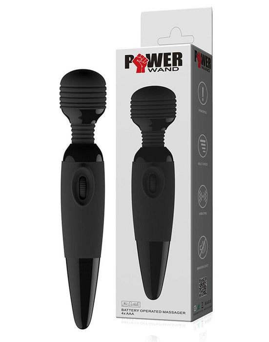 POWER Black Power Basic Wand Vibrator-Erotiekvoordeel.nl