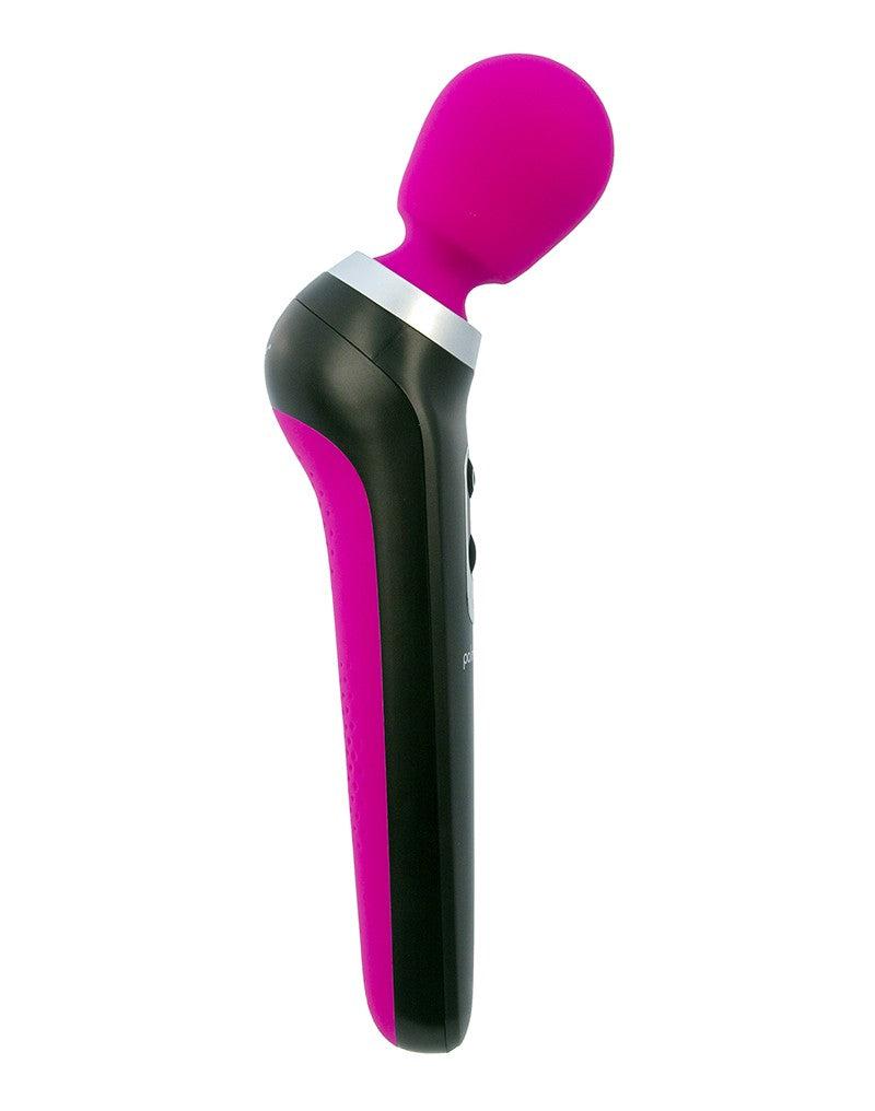 PalmPower - Extreme Wand Vibrator - ergonomisch gevormd En extreem krachtig - Roze-Erotiekvoordeel.nl