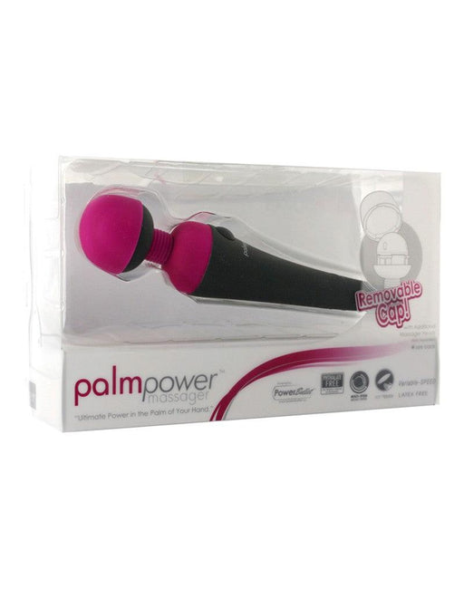 PalmPower Wand Vibrator Met verwisselbare Kop - Roze-Erotiekvoordeel.nl