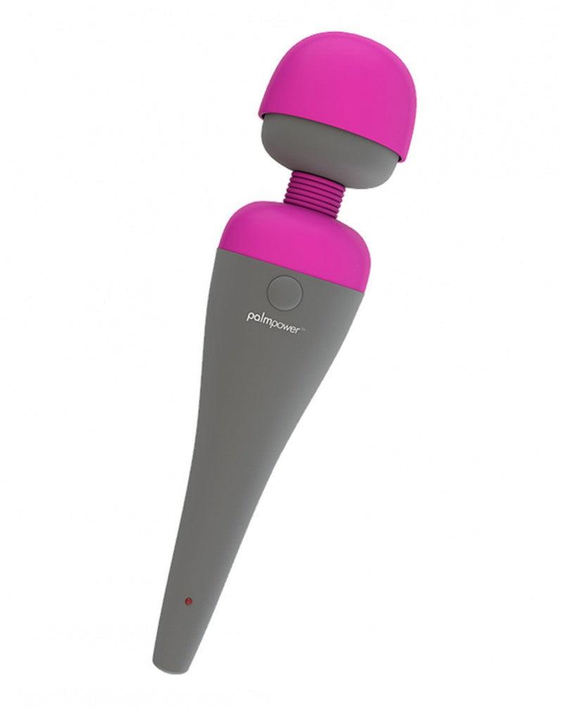 PalmPower - Wand Vibrator Met Verwisselbare Kop - Roze-Erotiekvoordeel.nl