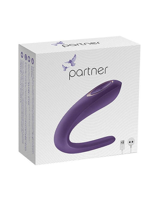 Partner Toy Vibrator Voor Koppels - Paars-Erotiekvoordeel.nl