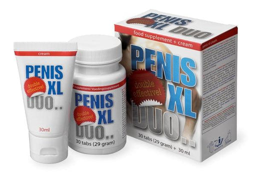 Pack Penis XL DUO - 30 comprimés + 30 ml-Erotiekvoordeel.nl