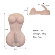 Perfect Toys - Masturbator She-Male Lichaam-Erotiekvoordeel.nl