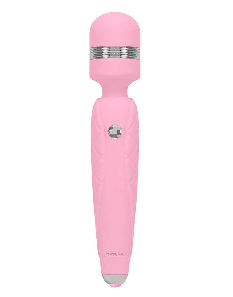 Pillow Talk - Cheeky Wand Massager - Lichtroze-Erotiekvoordeel.nl