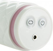 Pillow Talk - Feisty - Thrusting Vibrator With Hands-Free Holder - Light Pink-Erotiekvoordeel.nl