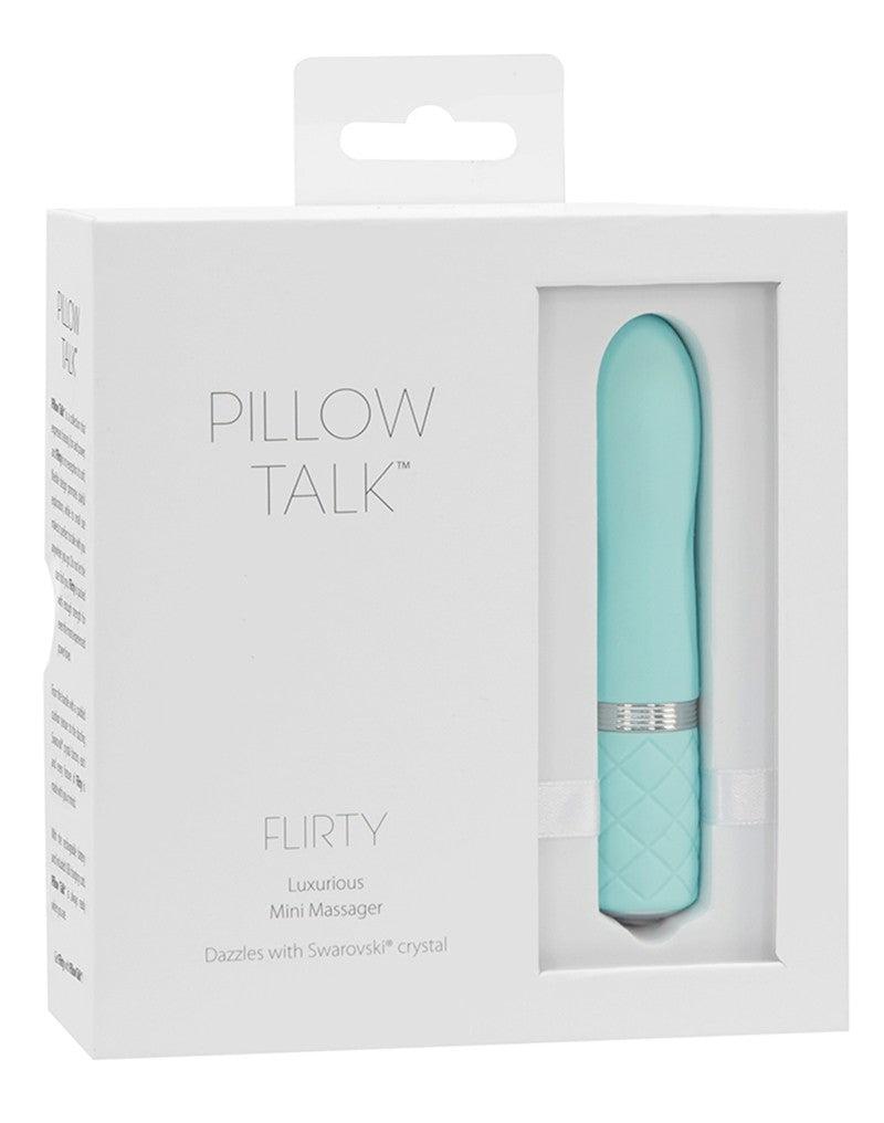 Pillow Talk - Flirty - Mini Vibrator - Lichtblauw-Erotiekvoordeel.nl