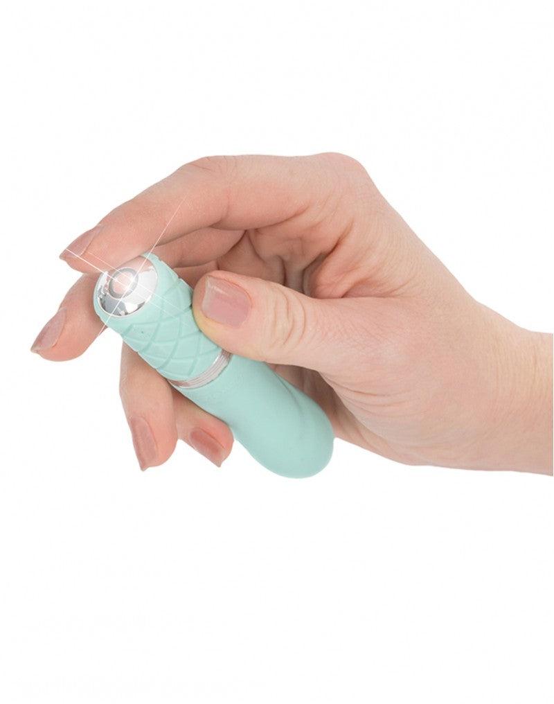 Pillow Talk - Flirty - Mini Vibrator - Lichtblauw-Erotiekvoordeel.nl