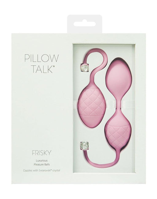 Pillow Talk Frisky - Vaginale Balletjes - LichtRoze-Erotiekvoordeel.nl