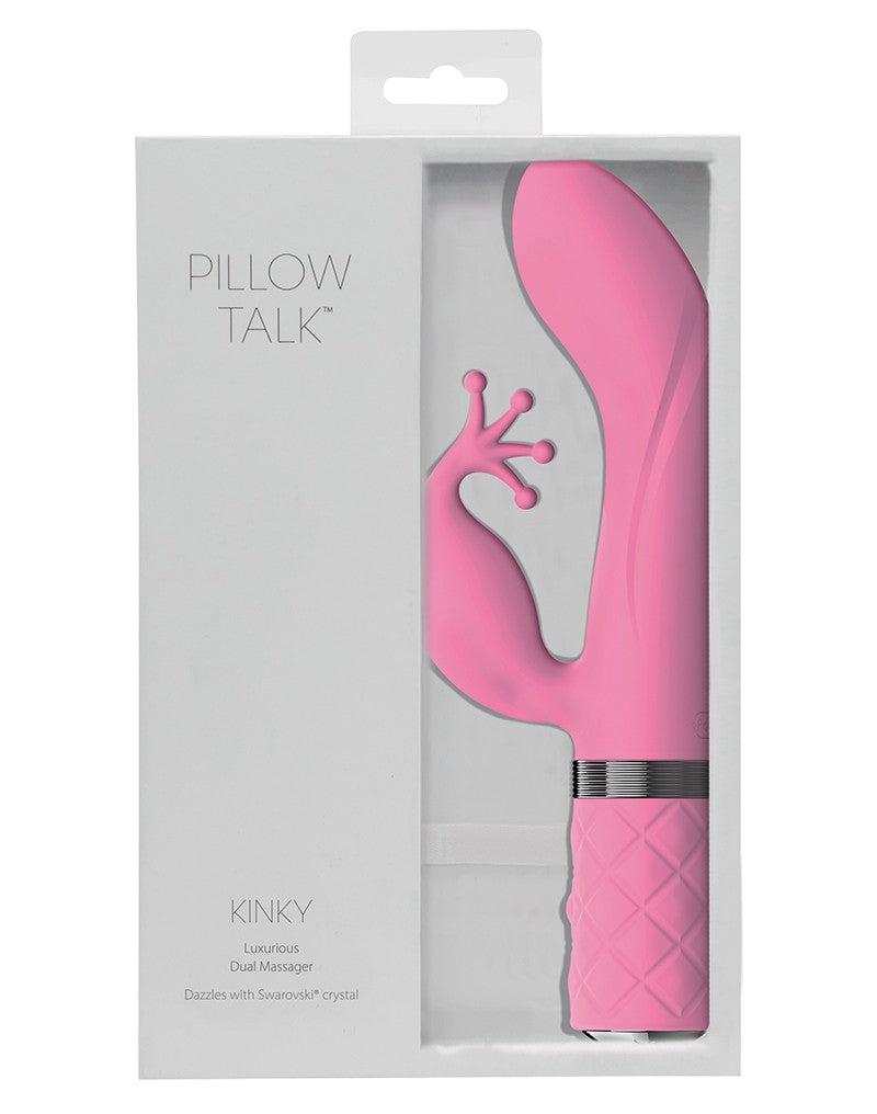 Pillow Talk - Kinky - Vibromasseur Rabbit - Rose clair - Erotiekvoordeel.nl